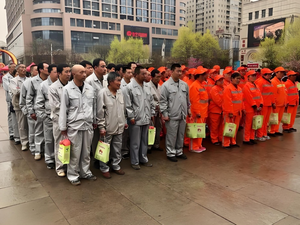 志海俱乐部为城市美容师撑起一片温暖晴空